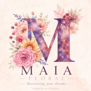 maia floral logo